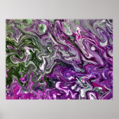 Abstrakte Farbstudie 427, Poster (Vorne)