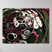 Abstrakte Farbstudie 428, Poster (Vorne)