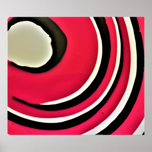 Abstrakte Farbstudie 429, Poster (Vorne)