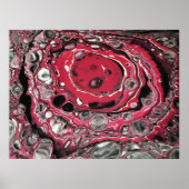 Abstrakte Farbstudie 432, Poster (Vorne)