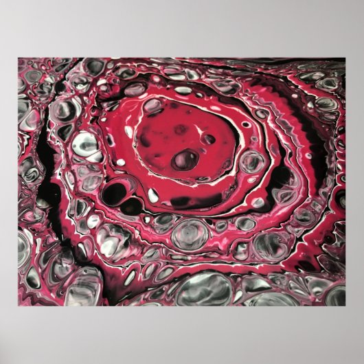 Abstrakte Farbstudie 432, Poster (Vorne)