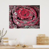 Abstrakte Farbstudie 432, Poster (Küche)