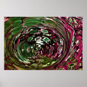 Abstrakte Farbstudie 433, Poster (Vorne)