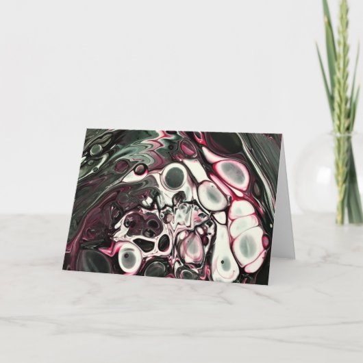 Abstrakte Farbstudie 437, Karte (Vorderseite)