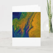 Abstrakte Farbstudie 43, Karte (Vorderseite)