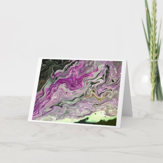 Abstrakte Farbstudie 442, Karte (Vorderseite)