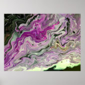 Abstrakte Farbstudie 442, Poster (Vorne)