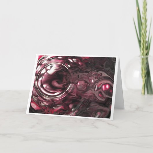 Abstrakte Farbstudie 443, Karte (Vorderseite)