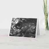 Abstrakte Farbstudie 443 / Noir, Karte (Vorderseite)