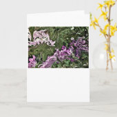 Abstrakte Farbstudie 445, Karte (Gelbe Blume)