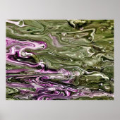 Abstrakte Farbstudie 448, Poster (Vorne)