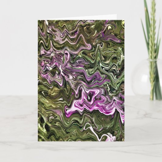 Abstrakte Farbstudie 449, Karte (Vorderseite)