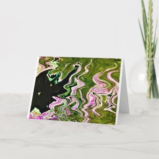 Abstrakte Farbstudie 451, Karte (Vorderseite)