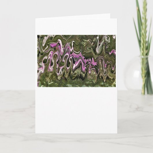 Abstrakte Farbstudie 466, Karte (Vorderseite)