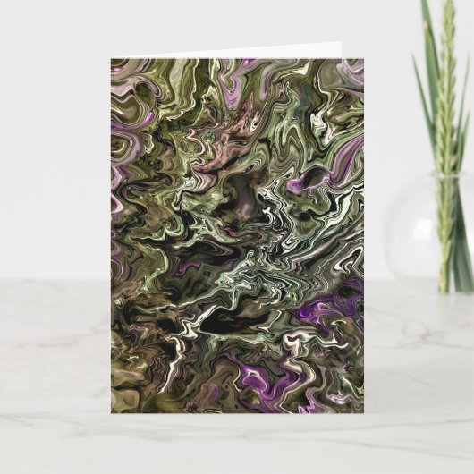 Abstrakte Farbstudie 467, Karte (Vorderseite)