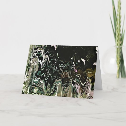 Abstrakte Farbstudie 472, Karte (Vorderseite)