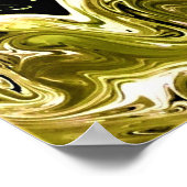 Abstrakte Farbstudie 495, Poster (Ecke)