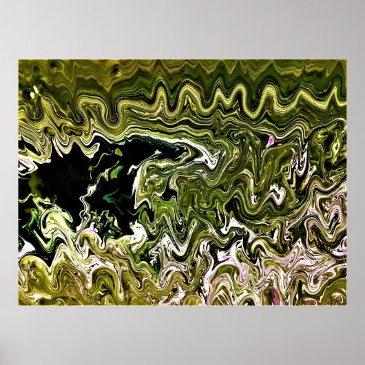 Abstrakte Farbstudie 495, Poster (Vorne)