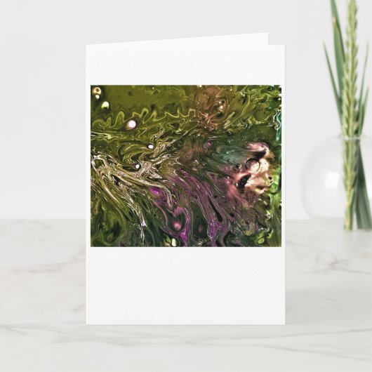 Abstrakte Farbstudie 499, Karte (Vorderseite)