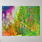 Abstrakte Farbstudie 4, Poster (Vorne)