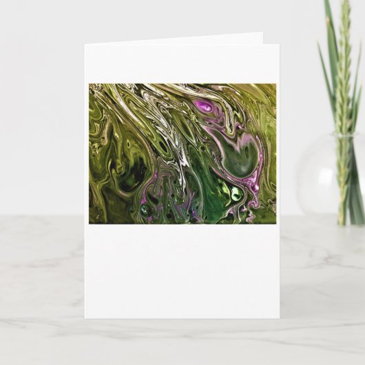 Abstrakte Farbstudie 500, Karte (Vorderseite)