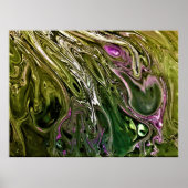 Abstrakte Farbstudie 500, Poster (Vorne)