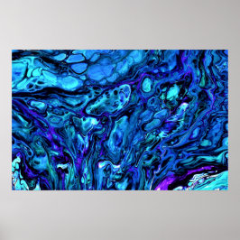 Abstrakte Farbstudie 505, Poster