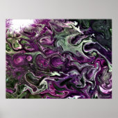 Abstrakte Farbstudie 506, Poster (Vorne)