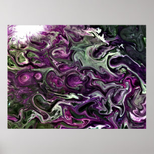 Abstrakte Farbstudie 506, Poster