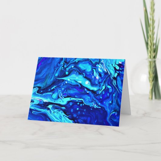 Abstrakte Farbstudie 61, Karte (Vorderseite)