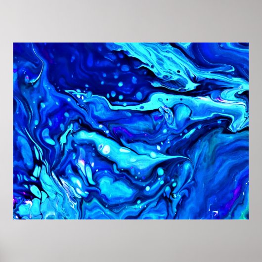 Abstrakte Farbstudie 61, Poster (Vorne)