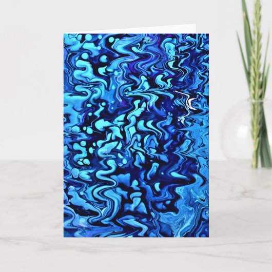 Abstrakte Farbstudie 67, Karte (Vorderseite)