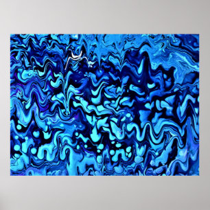 Abstrakte Farbstudie 67, Poster