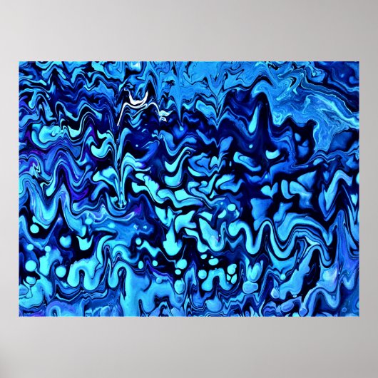 Abstrakte Farbstudie 67, Poster (Vorne)