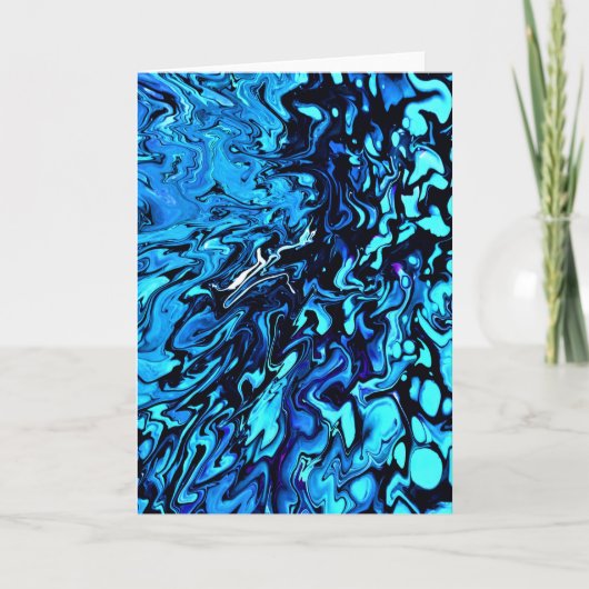 Abstrakte Farbstudie 69, Karte (Vorderseite)