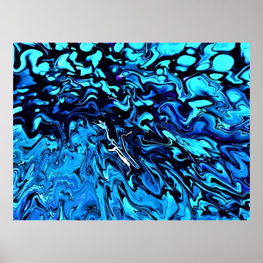 Abstrakte Farbstudie 69, Poster (Vorne)