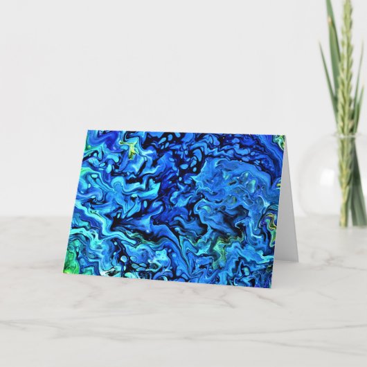 Abstrakte Farbstudie 70, Karte (Vorderseite)