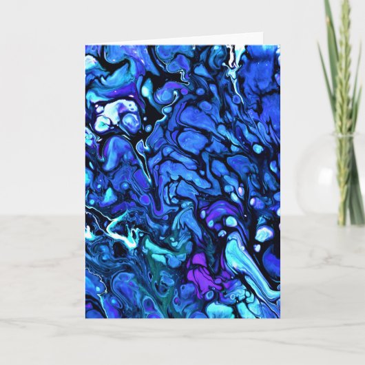 Abstrakte Farbstudie 71, Karte (Vorderseite)