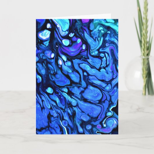 Abstrakte Farbstudie 73, Karte (Vorderseite)