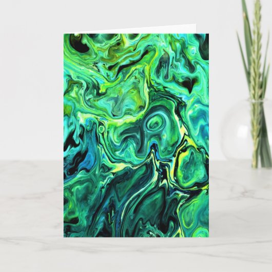 Abstrakte Farbstudie 78, Karte (Vorderseite)