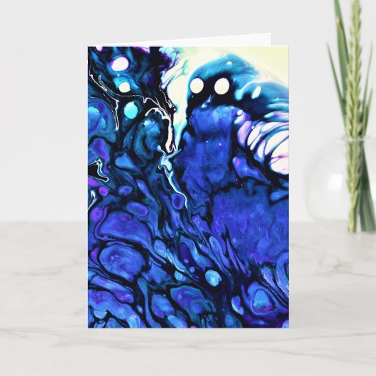 Abstrakte Farbstudie 79, Karte (Vorderseite)