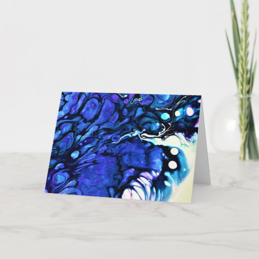 Abstrakte Farbstudie 79, Karte (Vorderseite)