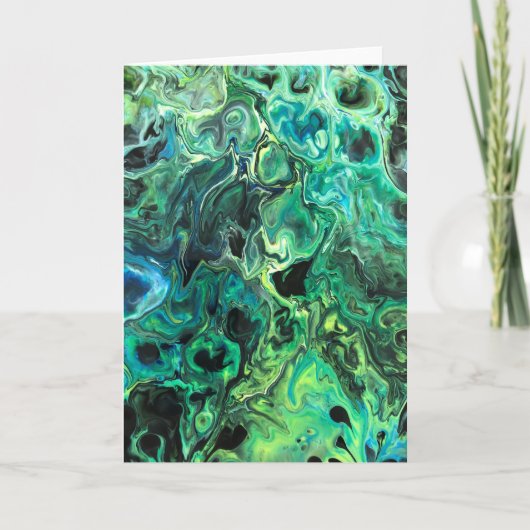 Abstrakte Farbstudie 82, Karte (Vorderseite)