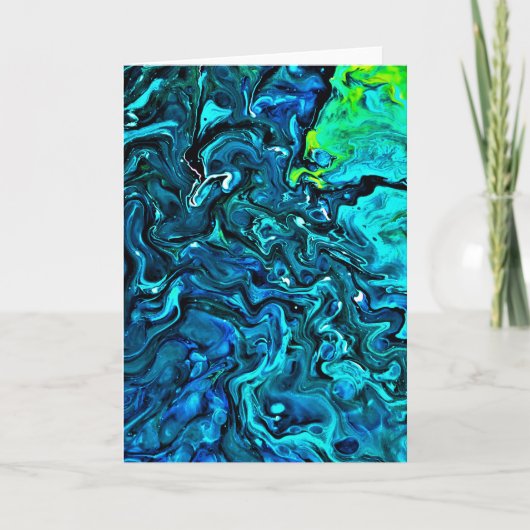 Abstrakte Farbstudie 87, Karte (Vorderseite)