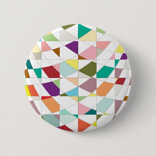 Abstrakte Farbtapisserie Button (Vorderseite)