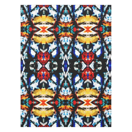 Abstrakte Farbtextur Tischdecke (Vorderseite)