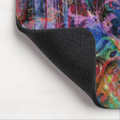 Abstrakte Farbtexturen Mousepad (Ecke)