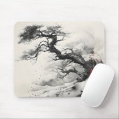 Abstrakte Farbtinte Mousepad (Mit Mouse)