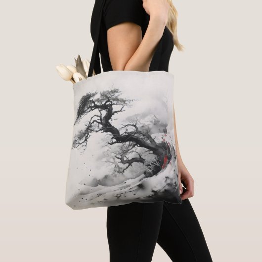 Abstrakte Farbtinte Tasche (Von Nahem)