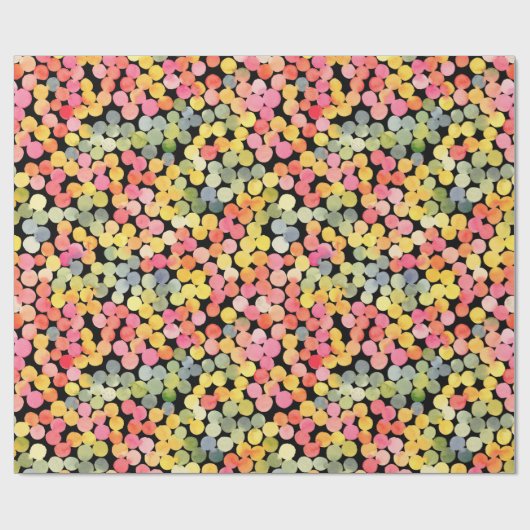 Abstrakte Farbtöne Geschenkpapier (Flach)